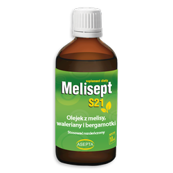 ASEPTA Melisept S21 10ml - Olejek z melisy, waleriany i bergamotki