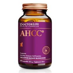 Doctor Life AHCC ekstrakt z grzybni Shiitake 630mg suplement diety 60 kaps.