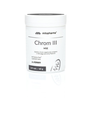 Mito-pharma Dr. Enzmann Chrom Trójwartościowy 120 tabl.