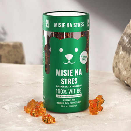 Noble Health Misie na stres  w postaci żelek 300g