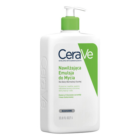 CeraVe - Nawilżająca emulsja do mycia dla skóry normalnej i suchej 1000ml