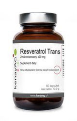 Zmikronizowany Resveratrol 100 mg (60 kaps.)