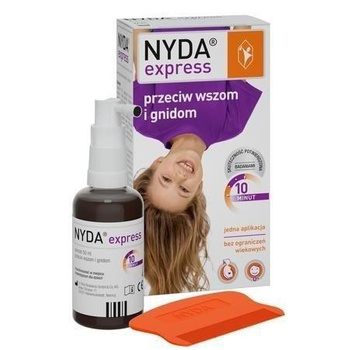 Nyda Express aerozol likwidujący wszy 50 ml