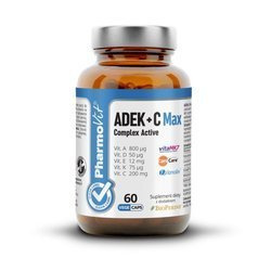 Pharmovit Clean Label ADEK C Max Complex Active 60 kaps.