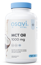 Osavi MCT Oil, 1000mg - 180 kaps.