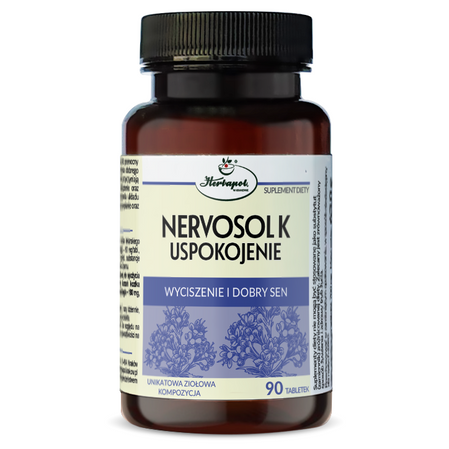Herbapol Kraków Nervosol K Uspokojenie 90 tabl.