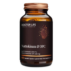 Doctor Life Nattokinaza & OPC 60 kaps.