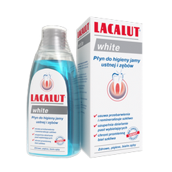 LACALUT WHITE, płyn do higieny jamy ustnej − 300 ml