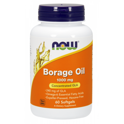 Borage Oil GLA - Olej z Ogórecznika 1000 mg (60 kaps.)