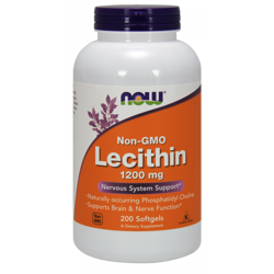 Lecytyna 1200 mg non GMO (200 kaps.)