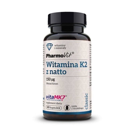 Pharmovit Witamina K2 z natto 60 k