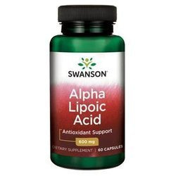 Swanson Ala Kwas Alfa Liponowy 600 Mg 60 K