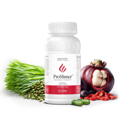 DuoLife Medical Formula ProSlimer wspiera proces odchudzania oraz redukcję tkanki tłuszczowej 60 kaps.