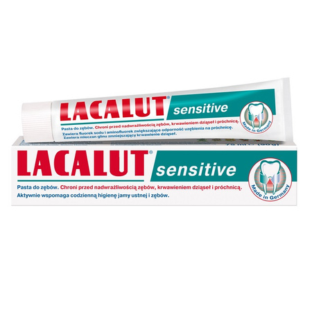 Lacalut Pasta do zębów Sensitive do wrażliwych zębów 75ml