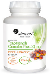 Tokotrienols Complex PLUS 50 mg, EVNOL SUPRABIO x 60 caps.