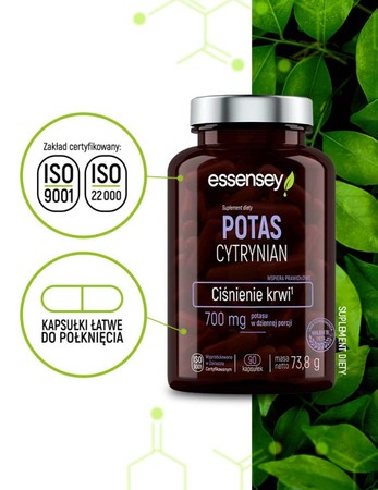 ESSENSEY POTAS CYTRYNIAN 90 kaps