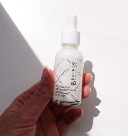 Balneokosmetyki - Biosiarczkowe hialuronowe serum rewitalizujące do twarzy, 30ml