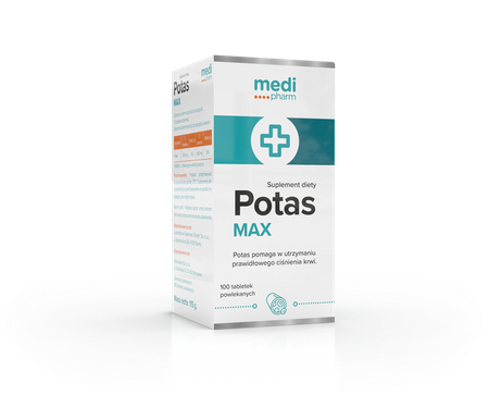 medi pharm potas MAX 100 tabletek