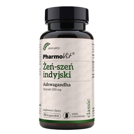 Pharmovit Żeń-szeń indyjski Ashwagandha 90 kaps.