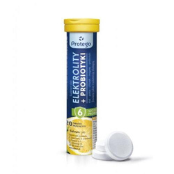 Protego Elektrolity + Probiotyki 20 tabl.