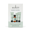 Sukin, BLEMISH CONTROL, Zestaw 4 kosmetyków do pielęgnacji twarzy