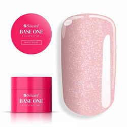 Base One Shimmer Misty Rose żel budujący do paznokci 15g