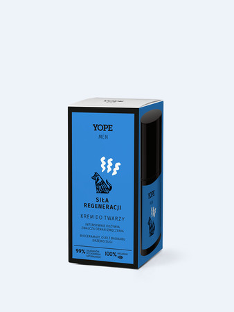 Yope - Men Wood regenerujący krem do twarzy dla mężczyzn 50ml
