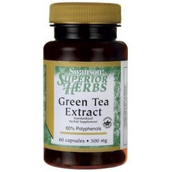 Swanson Green Tea Extract 500 Mg 60 K
