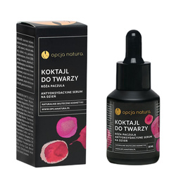Koktajl do twarzy antyoksydacyjne serum na dzień Róża i Paczula 30ml