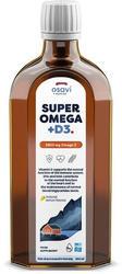 OSAVI Super Omega +D3, 2900 mg - smak cytrynowy 250 ml