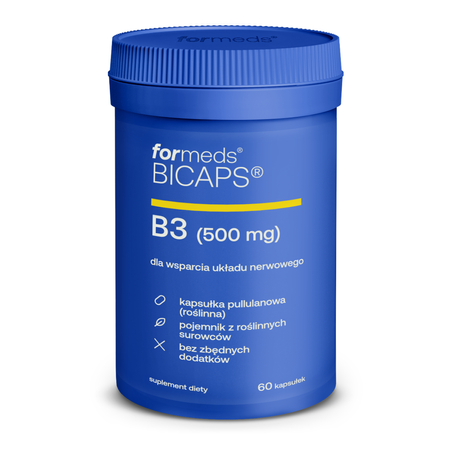 Formeds Bicaps Witamina B3 60 k układ nerwowy