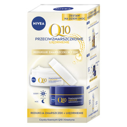 Q10 Ujędrnienie zestaw przeciwzmarszczkowy krem na dzień i krem na noc 2x50ml