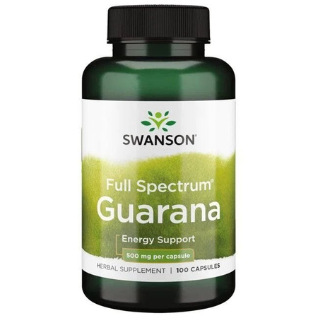 Swanson Guarana 500 Mg 100 K