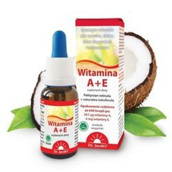 Dr. Jacob'S Witamina A + E 20 ml 640 kropli