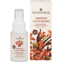 Orientana Drzewo Sandałowe Perfumowana mgiełka nawilżająca do ciała i włosów 50ml