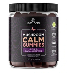 SolveLabs Mushroom Calm Gummies na wsparcie odporności 60 szt