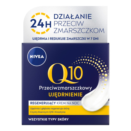 Q10 Power przeciwzmarszczkowy nawilżający krem na noc 50ml