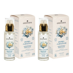 Zestaw: 2x Orientana Hydro Nawilżenie Nawadniające Serum Eliksir Tremella Egzosomy Kwas Mlekowy, 30ml