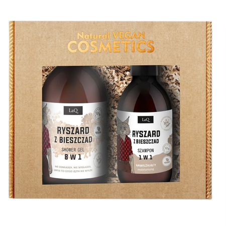 Ryszard z Bieszczad zestaw żel pod prysznic 500ml + szampon 300ml