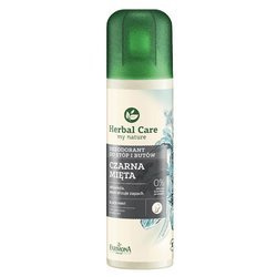 Herbal Care Czarna Mięta odświeżający dezodorant do stóp i butów 150ml