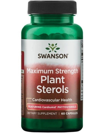 Swanson Cardioaid Beta Sitosterol 400 Mg 60 K