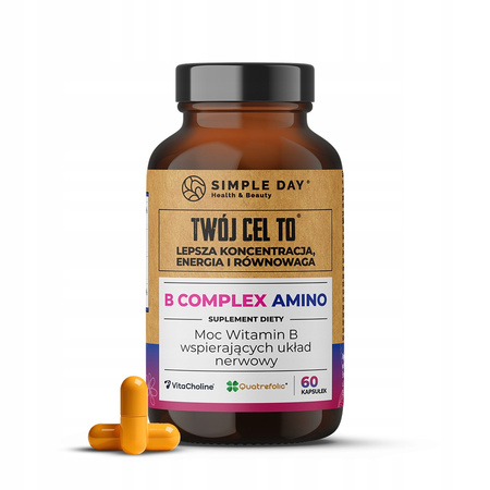 Twój Cel To Witamina B Complex Amino 60 kaps.