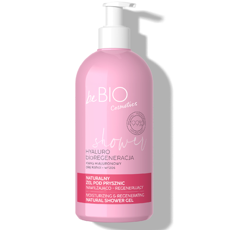 beBIO żel pod prysznic HYALURO bioREGENERACJA 350ml