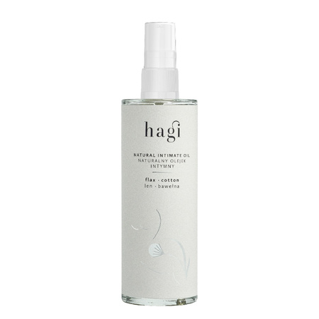 Hagi − Len i bawełna, naturalny olejek intymny − 100 ml