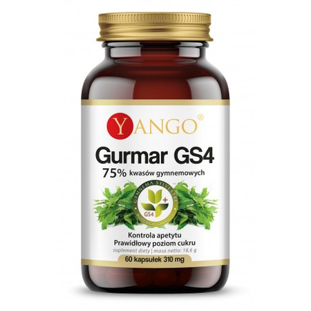 Gurmar GS4 - 75% kwasów gymnemowych (60 kaps.)