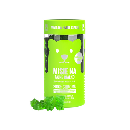 Noble Health Misie na fajne ciałko 60 żelek