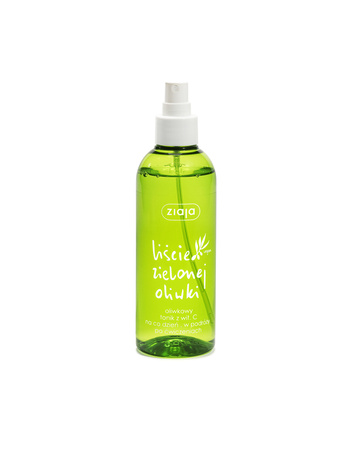 Ziaja,Liście Zielonej Oliwki oliwkowa woda tonizująca z witaminą C w sprayu 200ml