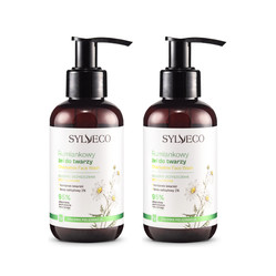 Zestaw: 2x Sylveco - Rumiankowy żel do twarzy - 150 ml