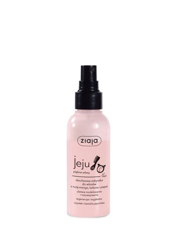 Ziaja Jeju, dwufazowa odżywka do włosów w sprayu 125ml