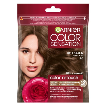 Color Sensation Color Retouch szampon koloryzujący 5.0 Jasny Brąz